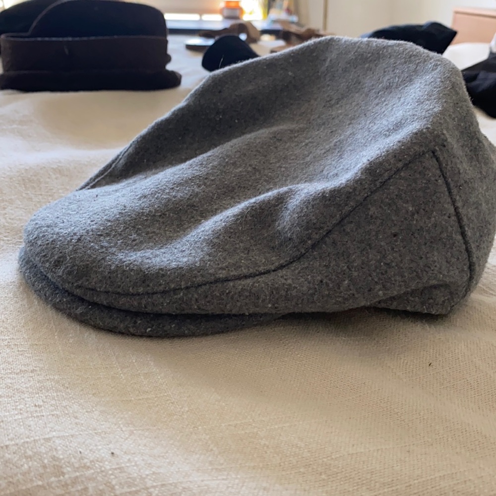 Grey Paperboy Cap